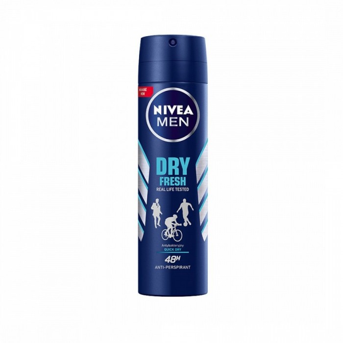 Nivea men deo spray dry fresh, 150 ml, Beiersdorf Medical