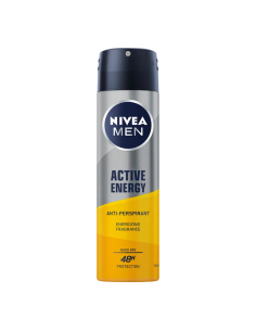 Nivea men deo spray active energy, 150 ml, Beiersdorf...