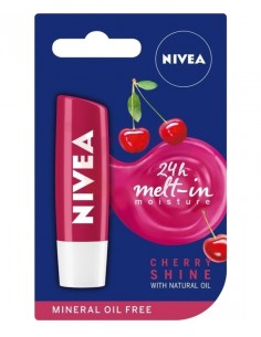 Nivea lipcare cherry shine, 4.8g, Beiersdorf Medical