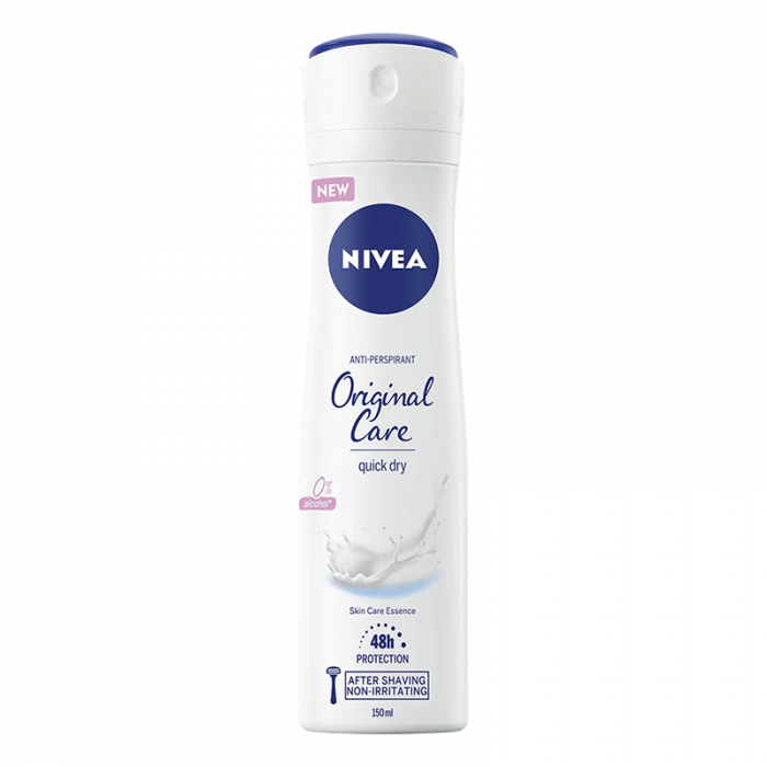 Nivea deo spray original care, 150 ml, Beiersdorf Medical