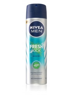 NIVEA Men Fresh Kick Antiperspirant Spray 150 ml