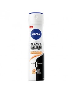 Nivea Deo spray B&W Ultimate Impact, 150 de mililitri,...