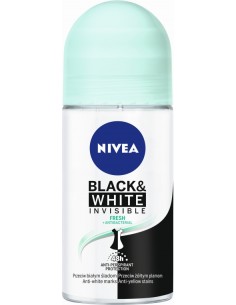 Nivea deo roll on Invisible fresh 5 in 1 x 50 ml
