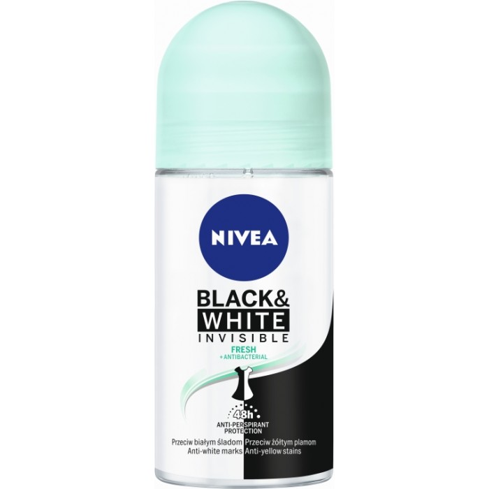 Nivea deo roll on Invisible fresh 5 in 1 x 50 ml