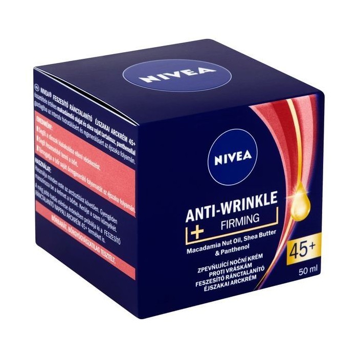 Nivea crema antirid de noapte Firming 45, 50 ml, Beiersdorf Medical