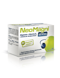 Neomagni stres, 50 comprimate, Aflofarm