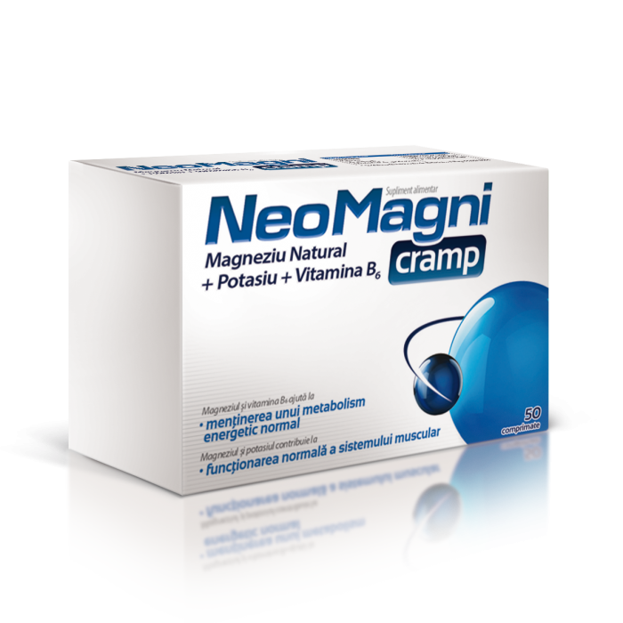 Neomagni cramp, 50 comprimate, Aflofarm