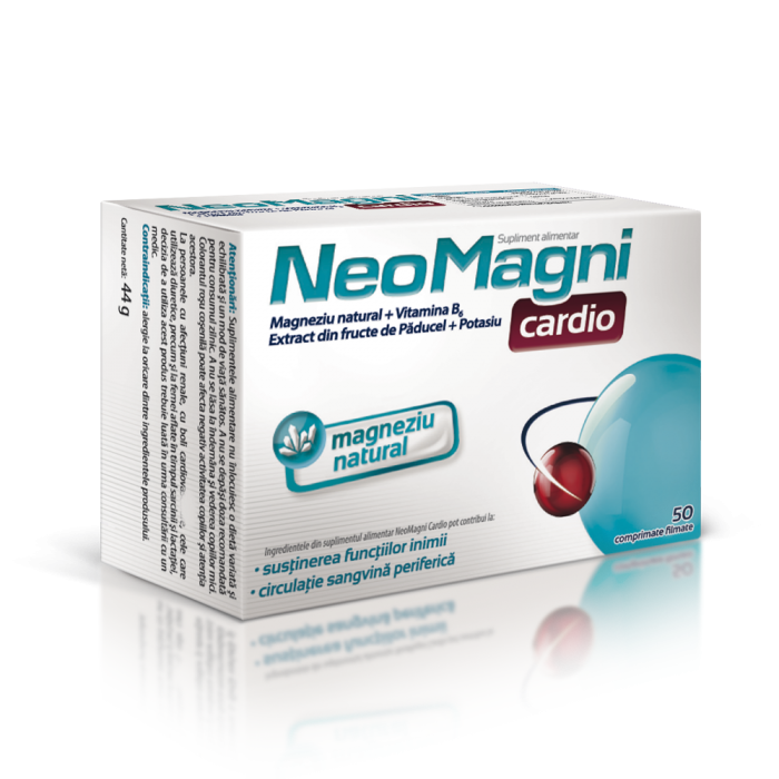 Neomagni cardio, 50 comprimate, Aflofarm