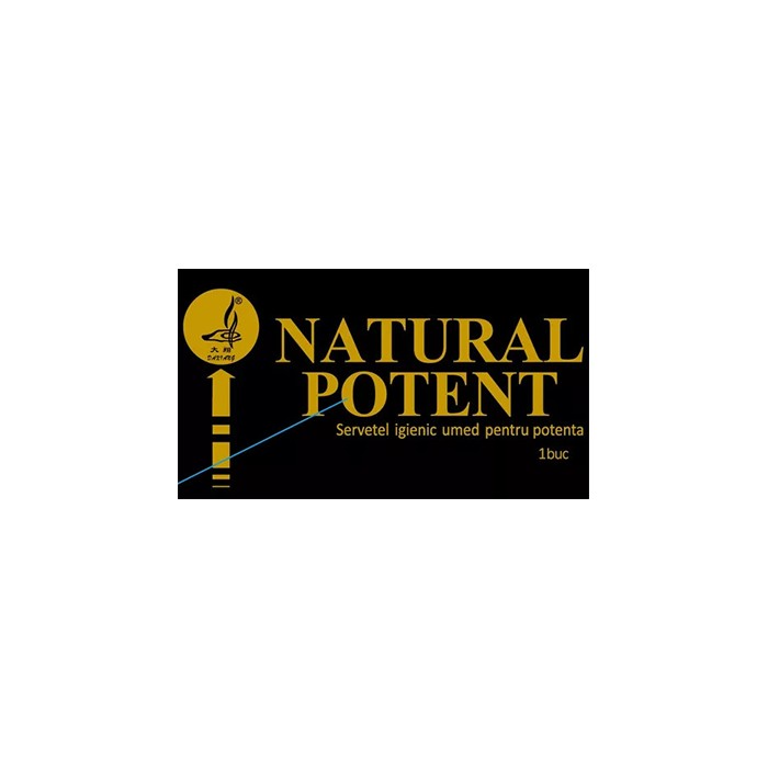 Natural potent servetel umed pentru potenta x 1 buc