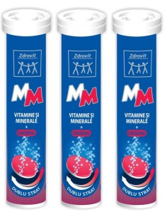 Multuvitamine  minerale  ginseng x 24 cpr efervescente 21