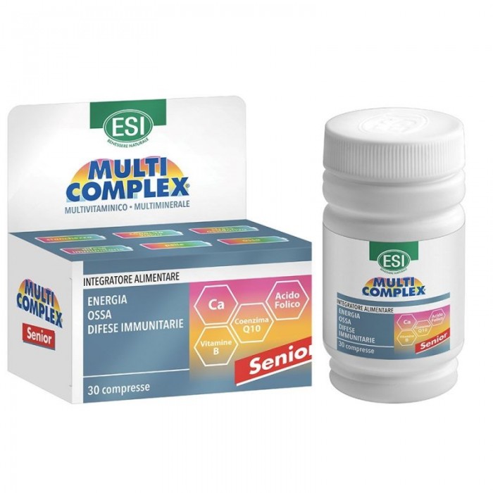 Multicomplex senior multivitamine si multiminerale & coenzima Q10 x 30cp
