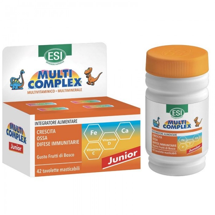 Multicomplex junior multivitamine si multiminerale, 42tb masticabile, ESI