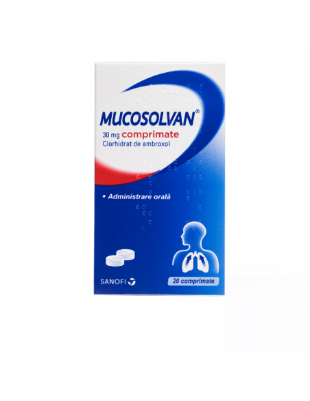 Mucosolvan 30 mg x 20 cpr, Sanofi Romania S.R.L. - Romania