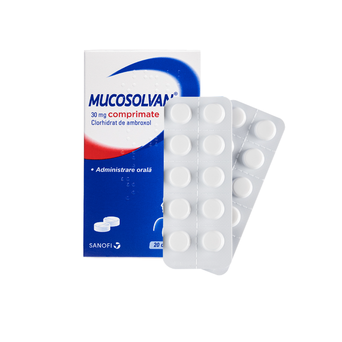 Mucosolvan 30 mg x 20 cpr, Sanofi Romania...