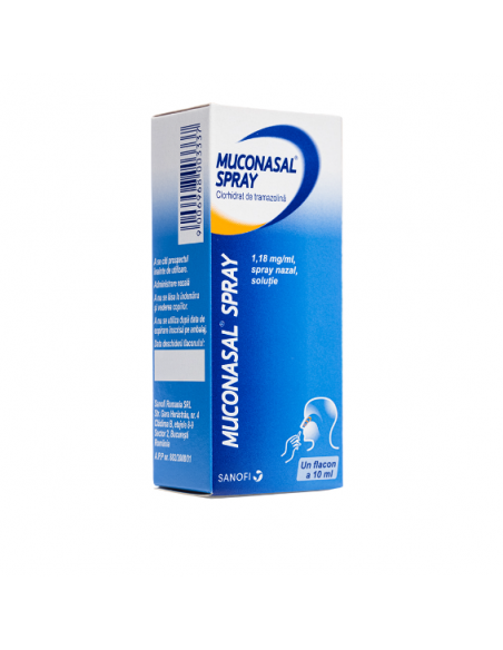 Muconasal Spray 10ml x 1fl W63945001, Sanofi Romania S.R.L. - Romania