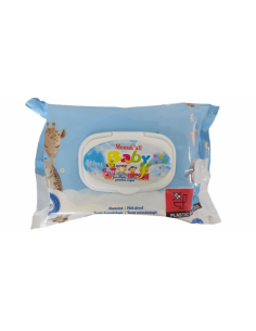 Monuk All Baby Blue – șervețele umede cu capac 72 buc