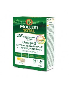 Mollers Total, 14 capsule  14 tablete, Orkla
