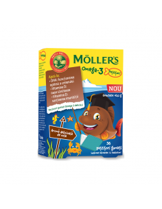 Moller s Omega3 cola, 36 jeleuri, ORKLA HEALTH
