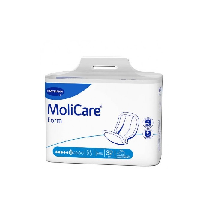 Molicare Form 6 picaturi tampoane, 32 bucati, PAUL HARTMANN AG