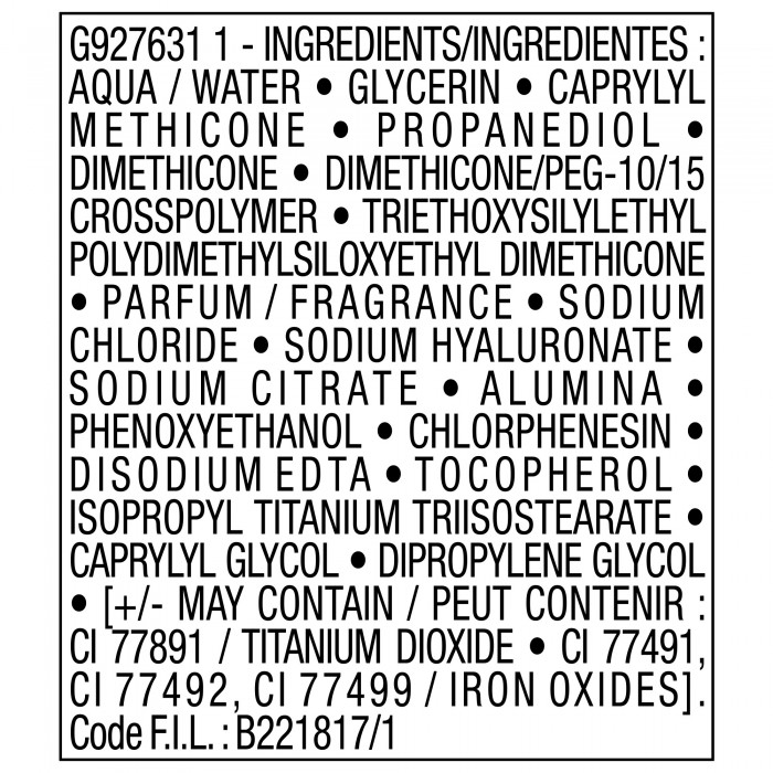 Mineralblend, Fond De Ten Cu Acid Hialuronic...