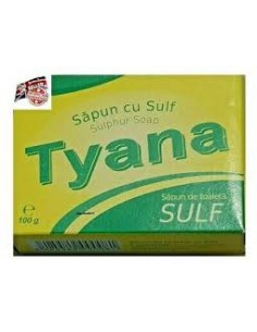 Săpun cu sulf Tyana 100 g – SCM Chimica