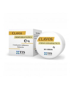 Clavos Cremă Keratolitică 4 g – TIS Farmaceutic