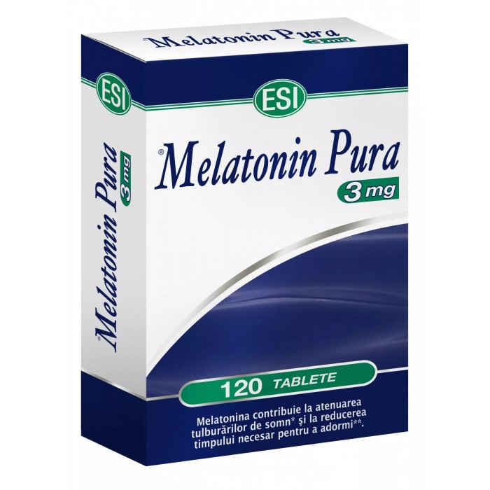 Melatonina pura 3mg, 120 tb, ESI