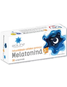 Melatonina 3mg, 30 comprimate, Helcor Pharma