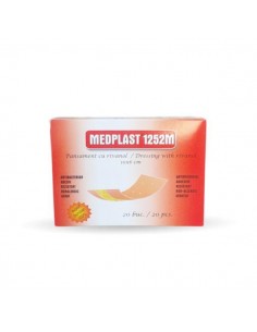 Medplast cu rivanol 10cm x 6cm x 20buc