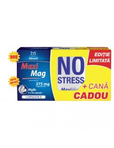 Pachet Maximag, 30 de capsule, 2 cutii  cana cadou, Zdrovit