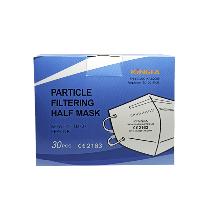 Masca de protectie FFP3, fara supapa, 30 buc, Kingfa