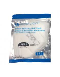 Masca de protectie tip FFP 2, fara supapa (CE - 1463), 63...