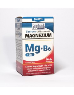 Magneziu organic mg  b6  D3 70 tb usor absorbabil