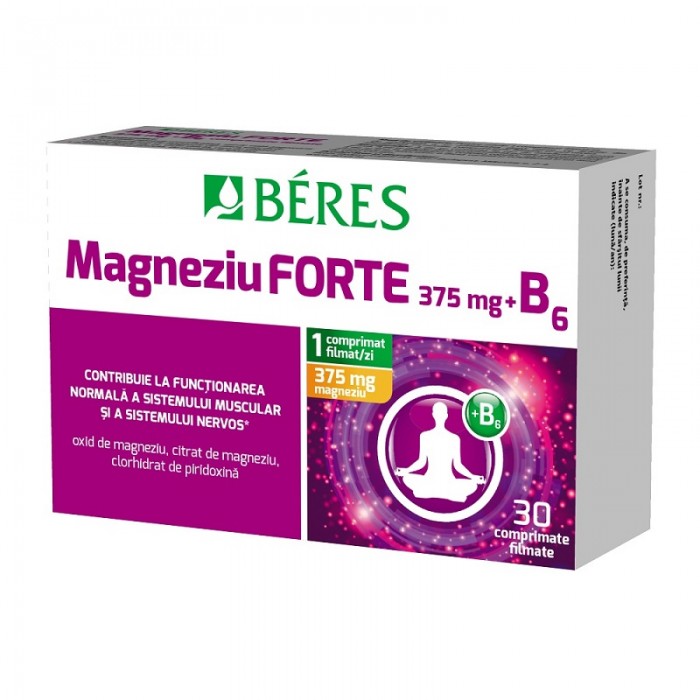 Magneziu forte  b6 x 30cp film