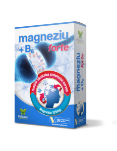 Magneziu forte  B6 5mg 3bl x 10 cpr