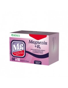 Magneziu  B6, 50 de comprimate  10 comprimate CADOU, Beres