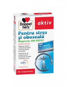 Aktiv Magneziu 400 mg depot pentru stres si oboseala x 30...