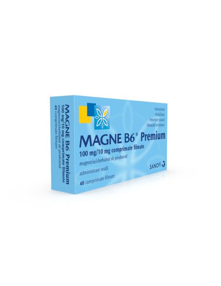 Magne B6 Premium x 40cp.film, Sanofi Romania S.R.L. - Romania
