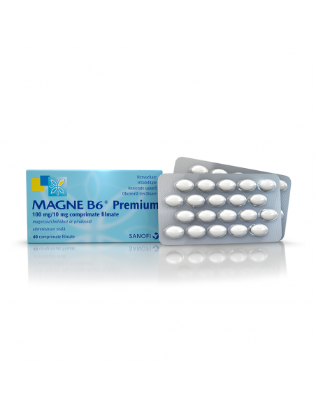 Magne B6 Premium x 40cp.film, Sanofi Romania S.R.L. - Romania