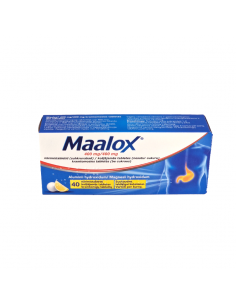 Maalox 400mg/400mg, 40 comprimate masticabile, Sanofi