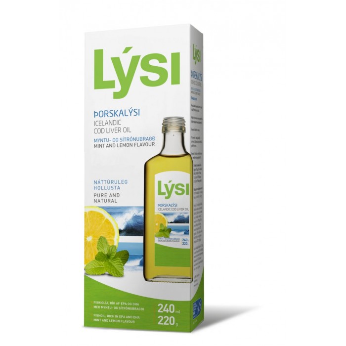 Lysi ulei ficatde cod Lamaie Menta x 240 ml