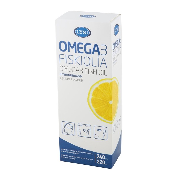 Lysi Omega 3 Lamaie x 240 ml