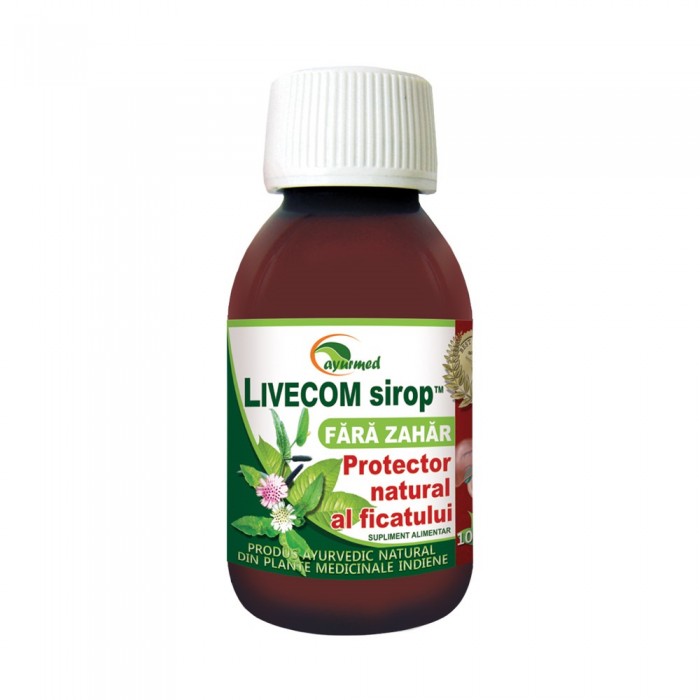 Livecom sirop fara zahar x 100 ml