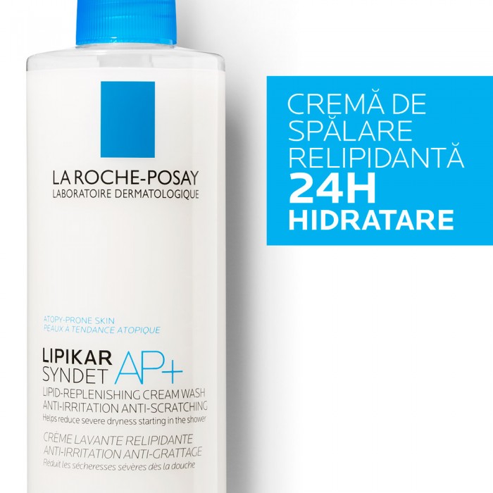 Roche-Posay lipikar syndet ap+ gel de curatare...