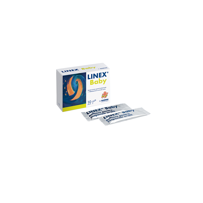Linex Baby, 10 plicuri, Sandoz