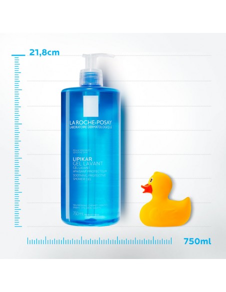 Lipikar Gel De Spălare Pentru Piele Sensibilă, Bebelusi, Copii, Adulti, 750Ml, La Roche-Posay