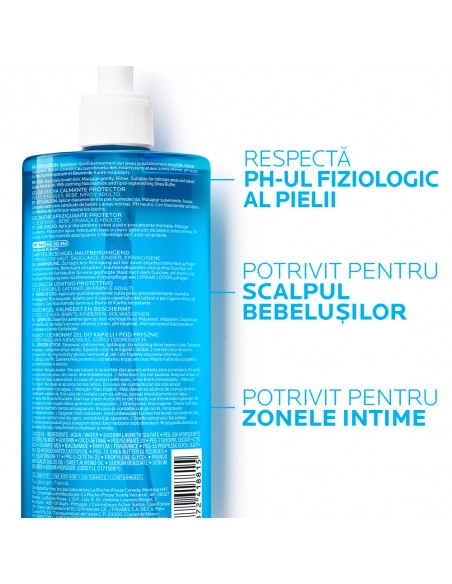 Lipikar Gel De Spălare Pentru Piele Sensibilă, Bebelusi, Copii, Adulti, 750Ml, La Roche-Posay