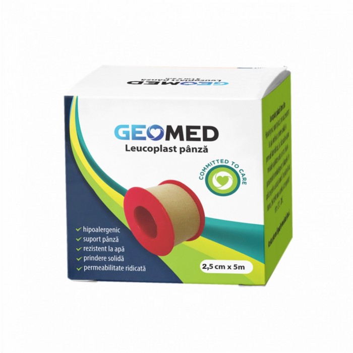 Leucoplast panza 2,5cm x 5m GM