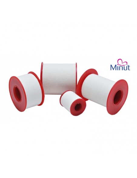 Leucoplast pânză 2,5 cm × 5 m – Minut
