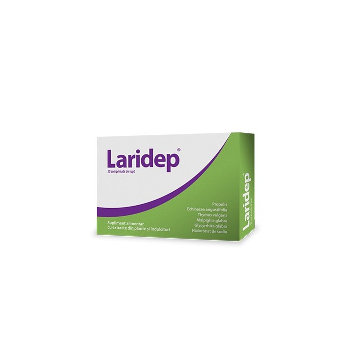 Laridep, 30 de comprimate de supt, Dr Phyto